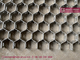 Stainless Steel Expanded Metal Grating Refractory Lining Hexmesh Armour Lining | 25mm deep X 14Ga thick supplier